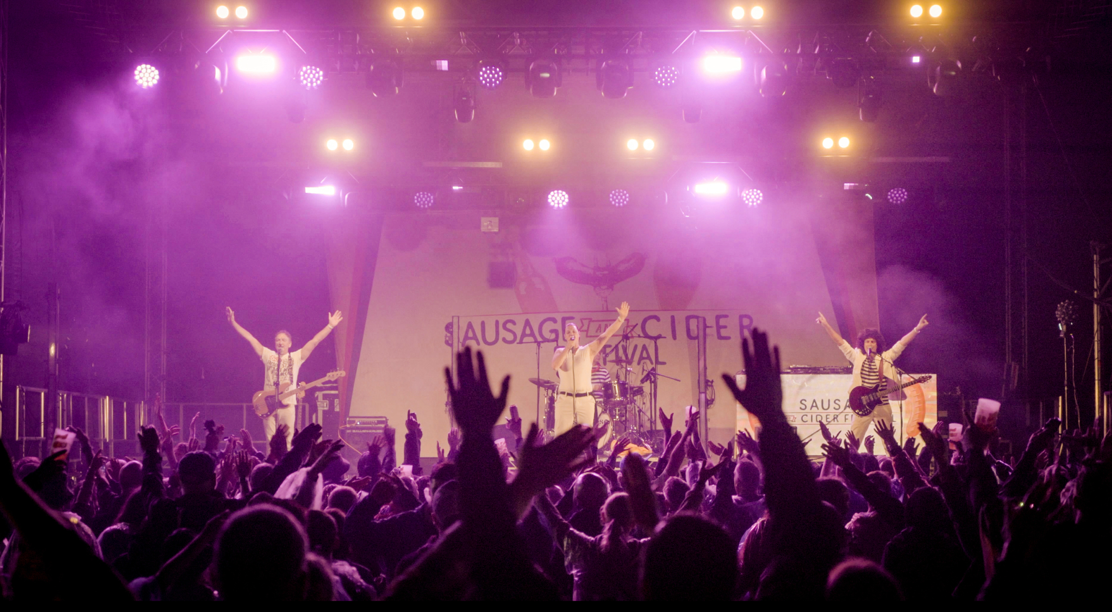 Queen Champions performing live on stage